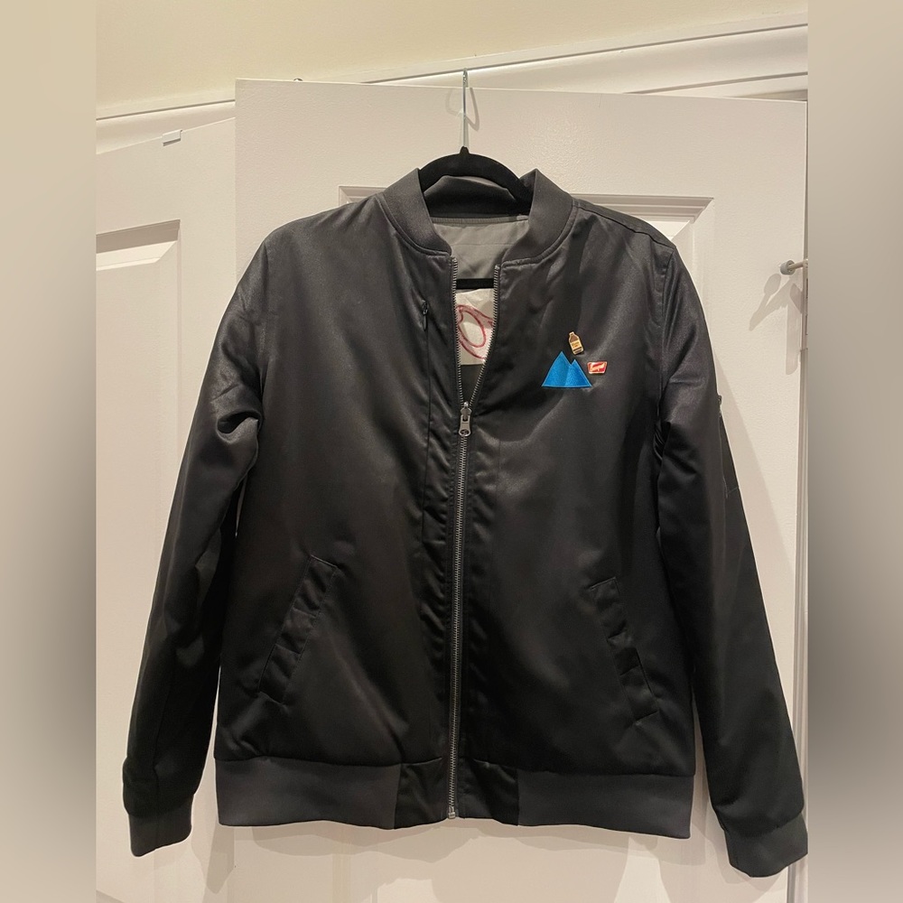 COORS Black Custom Bomber Jacket
